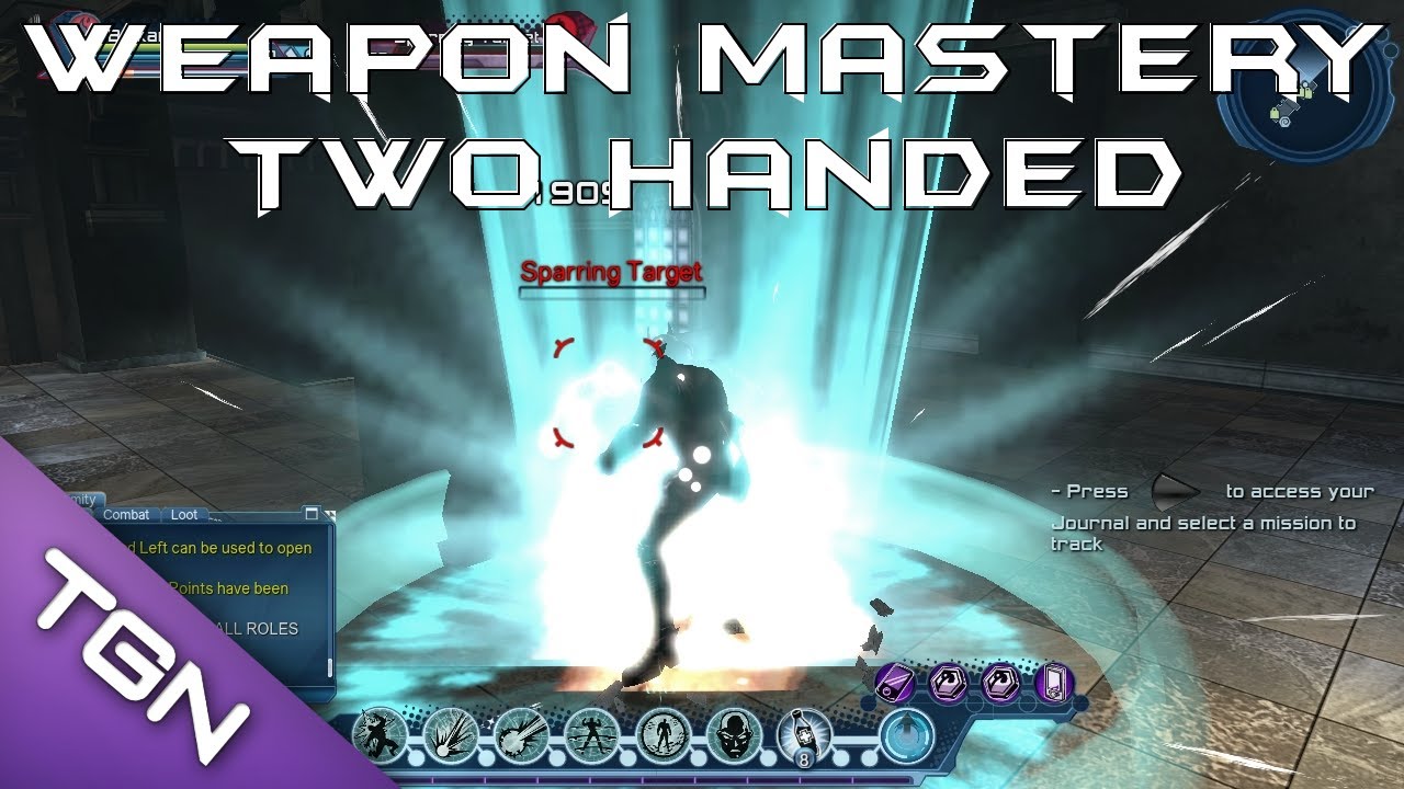 DCUO Two Handed Weapon Mastery YouTube