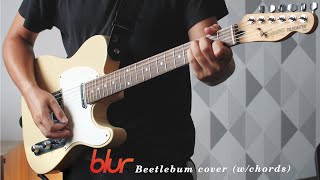 Blur - Beetlebum guitar Cover (w/chords)