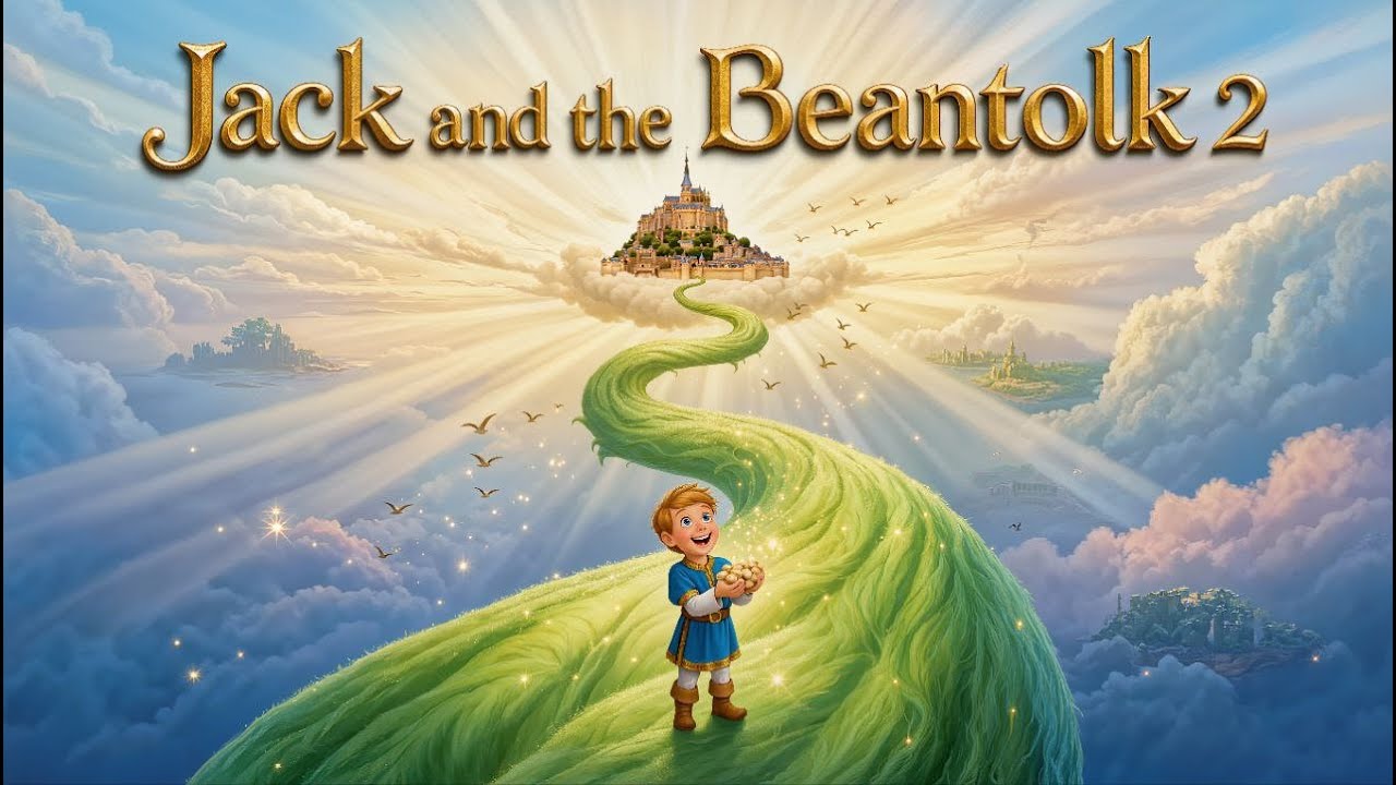 Jack and the Beanstalk 2 part | Kids Fairy Tale Adventure 🌤️🌱