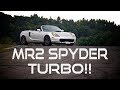 Turbo mr2 spyder  the slip angle