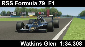 Assetto Corsa: RSS Formula 79 @ Watkins Glen Classic 1:34.308
