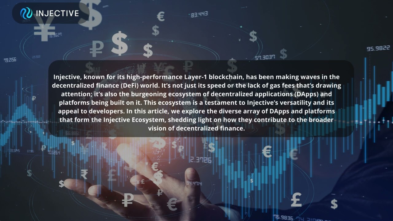 Injective Ecosystem Exploring the Array of DApps and Platforms Built on Injective