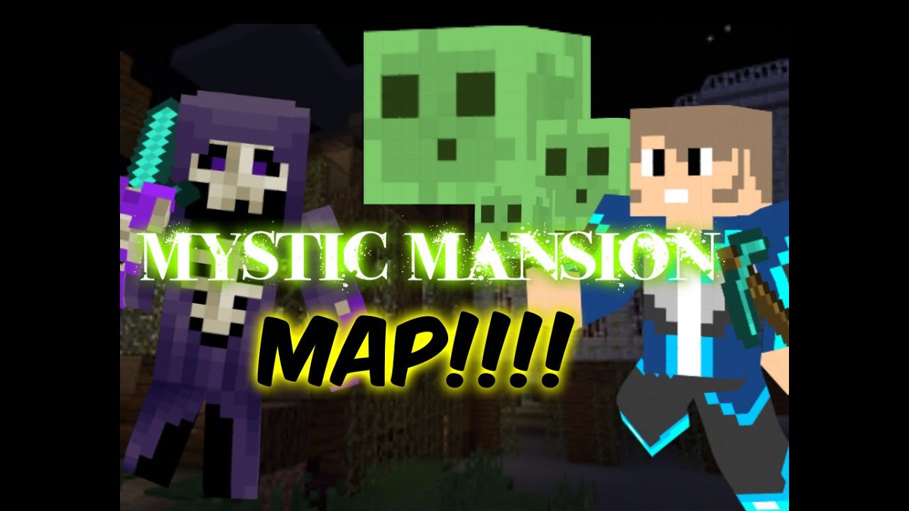 MCPE Mystic Mansion Map with ROYAL_GHOST PART 1 YouTube