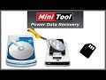 افضل برنامج  لإسترجاع الملفات المحذوفة من الكمبيوتر MiniTool Power Data Recovery Free 8.5