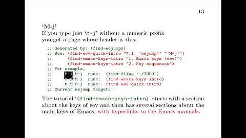 EmacsConf 2019 - 27 - How to record executable notes with eev - Eduardo Ochs