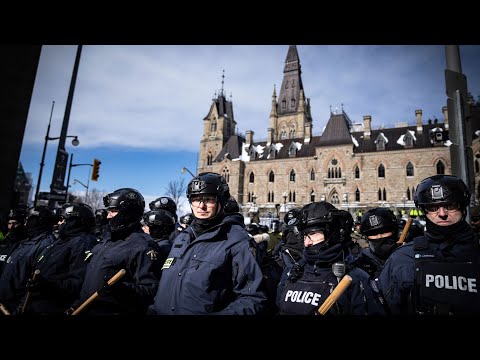 Special coverage of protest situation in Ottawa as police officers move in | Feb .19 | CTV Ottawa