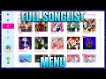 Just Dance 2022 - FULL SONG LIST,  MENU & Kids Mode