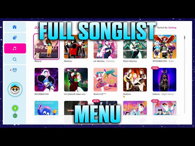 Just Dance 2022 - FULL SONG LIST, MENU & Kids Mode - YouTube