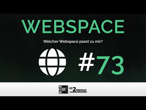 #73 Webspace-Ratgeber - Welcher Webspace passt zu mir?