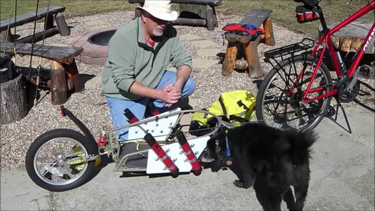 DIY Bike fishing rod holder, Pt 2, - YouTube