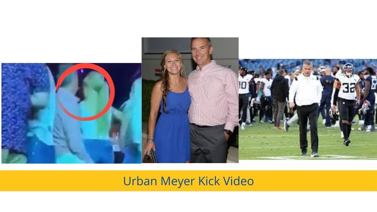 Urban Meyer Kick Video Dance Video to Kicking Claims YouTube