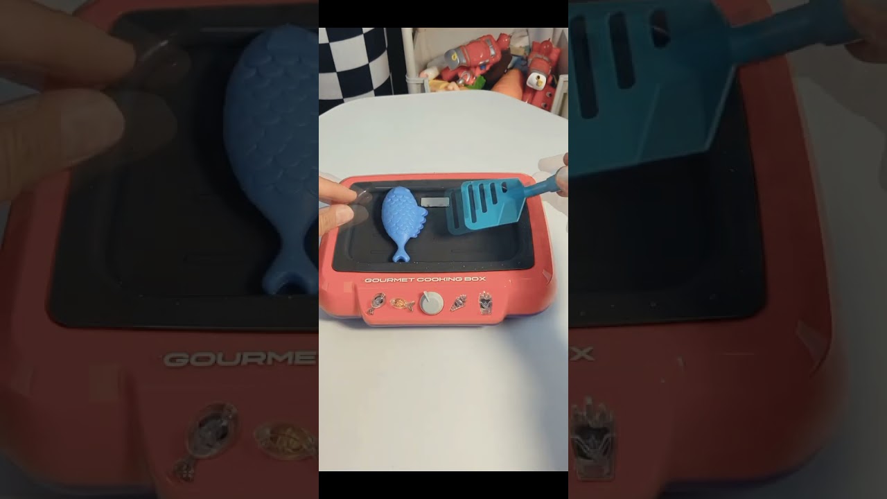 Cooking Fish in My Toy Kitchen! Mini Chef Adventures 🐟 