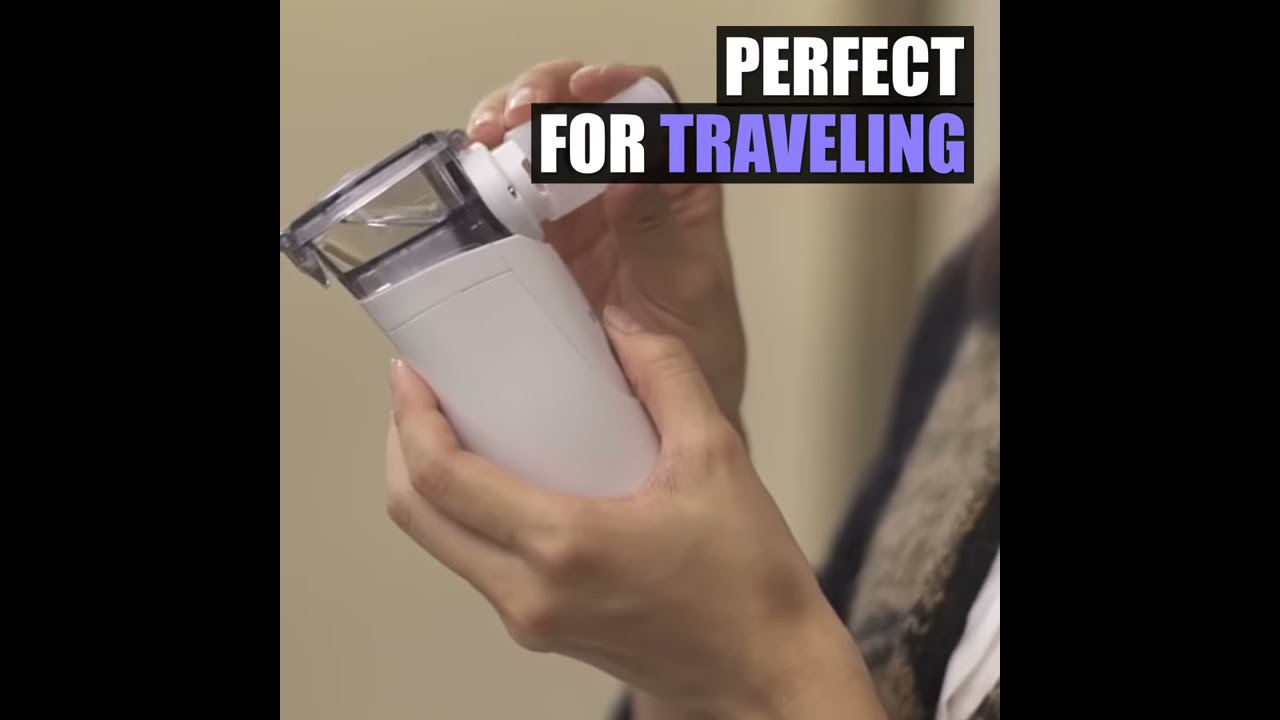 Portable Nebulizer - Improve respiratory health, Breathe Easy!