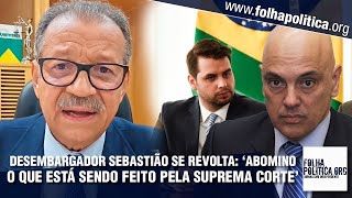 Desembargador Sebastião Coelho faz defesa pública, mostra violações cometidas por Moraes e...