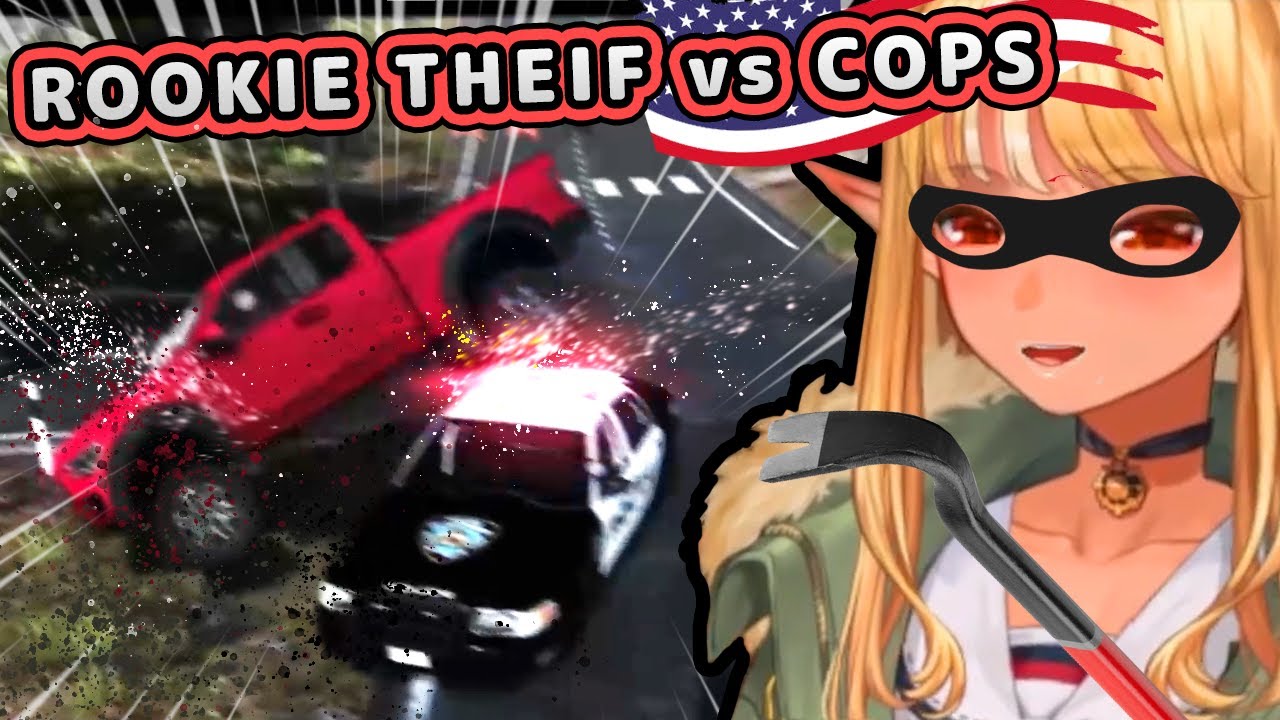 Flare is a THIEF! The Half-elf is STEALING! (Thief Simulator) [Shiranui Flare/不知火フレア]
