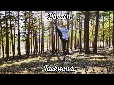 Dimash doing Taekwondo 🥋