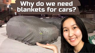 PORTABLE GARAGE  A warm blanket for cars (71С/95.8F)