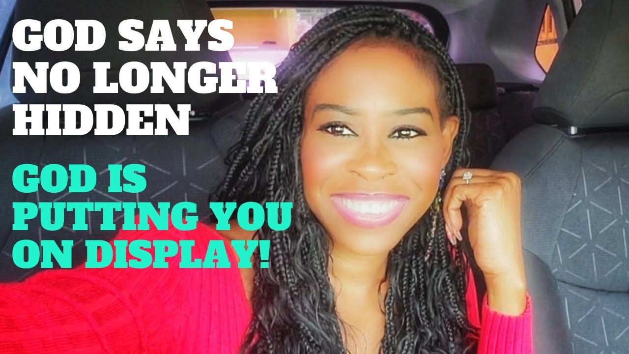 God Is Putting You On Display‼️