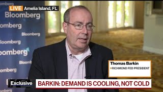 Fed's Barkin on Inflation, Banks, Rate Policy
