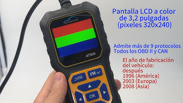¿Cómo realizar el diagnóstico de un vehículo utilizando el escáner #OBD2 #DonosHome AT500? #batteria