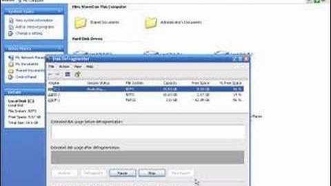 How to make Defragment to your pc