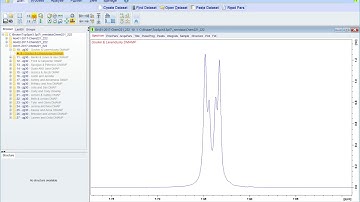 Topspin 3.5.7 NMR - Zooming