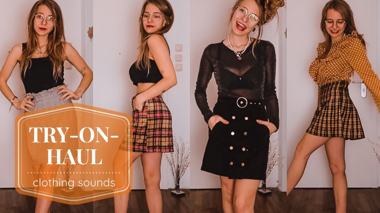 fashion, inspo, try on haul, asmr, german asmr, english asmr, skirt, dres.....