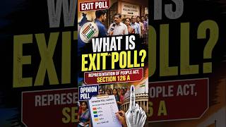 What is Exit Poll?| Election West Bengal Tamilnadu Keralam Assam | #shorts #exitpoll #trending #news