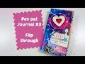Pen Pal Journal #3 ~ Flip Through