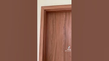 cửa gỗ nhựa composite lắp đặt nhà vệ sinh màu vân gỗ #cua #cuagonhua #gooddoor #coposite