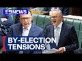Tensions grew for PM and Opposition leader during Dunkley by-election | 9 News Australia