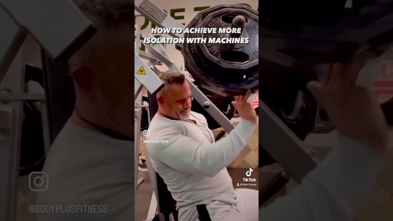 HOW TO ISOLATE MORE EFFICIENTLY ON MACHINES #health #contraction #training #muscle #isolation