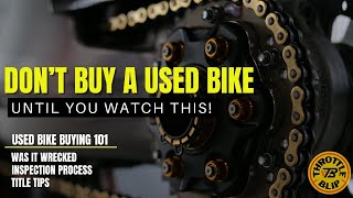 Used Motorcycle Buying 101