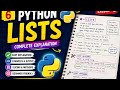 Master Python Lists 🚀 | Methods, Operations & Examples | Lecture 6