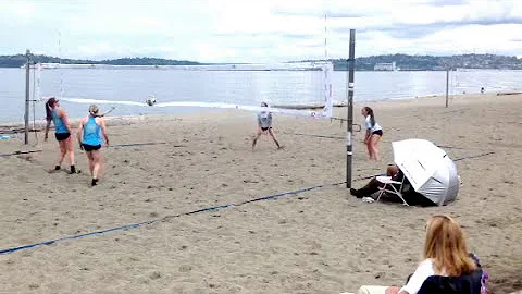 Beach Volleyball: Danica/Camryn vs Skipworth/Rioux...