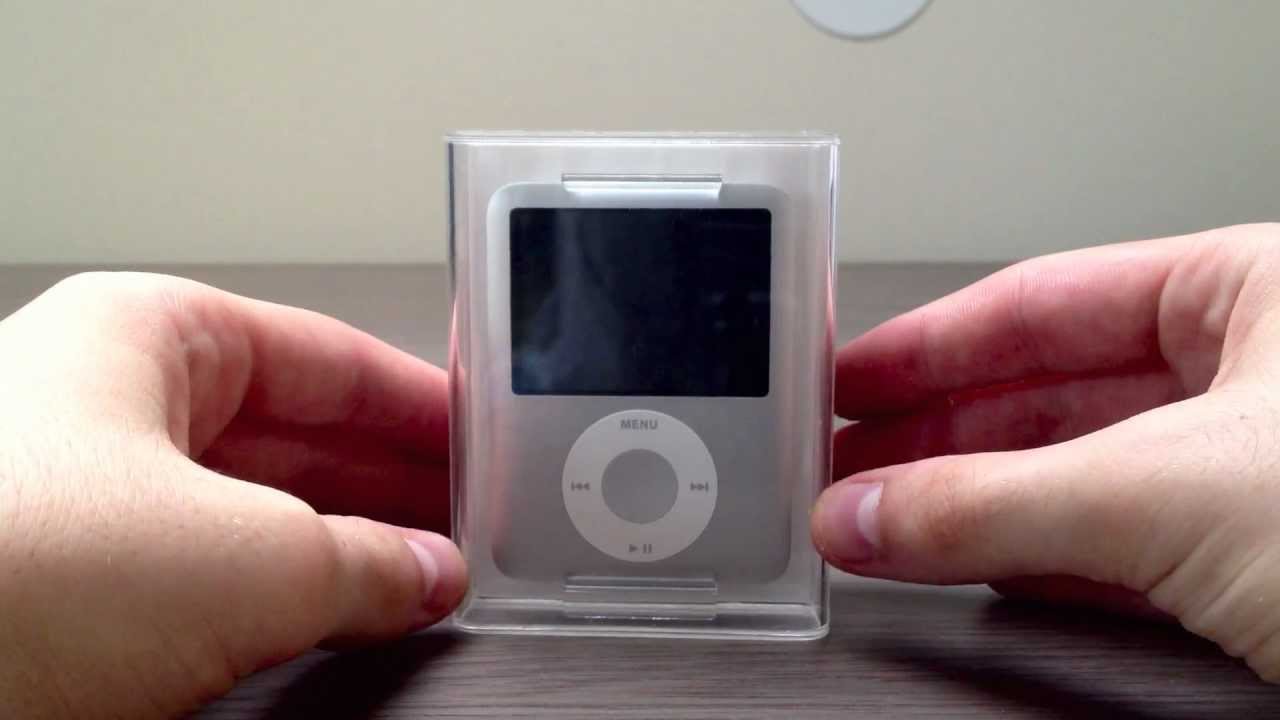 Apple iPod Nano Unboxing - YouTube