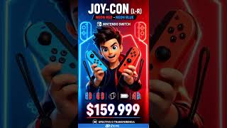 JOY COM NEON RED NINTENDO OFERTA