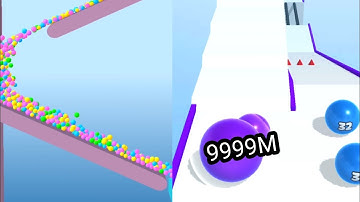 Multi Maze Vs Ball Merge 2048| All levels | Android ios