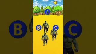 99% लोग इस Hulk Focus Test में फेल हो जाते हैं 😱 | क्या आप असली Hulk ढूंढ सकते हैं? #shorts