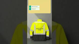 Stay Safe and Dry with CornerStone® Rain Jacket