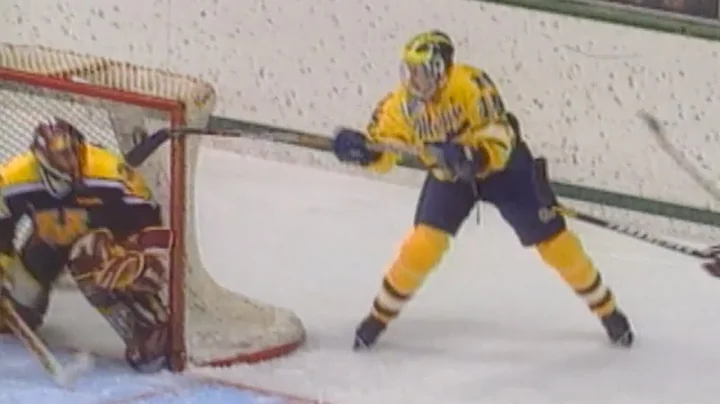 I was in net for...The Michigan goal | Mike Legg vs. Steve DeBus