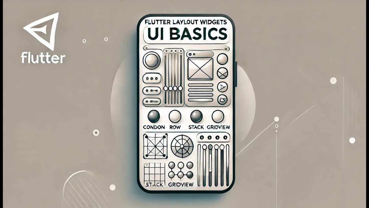 📱 Flutter Layout Widgets 🚀 - YouTube