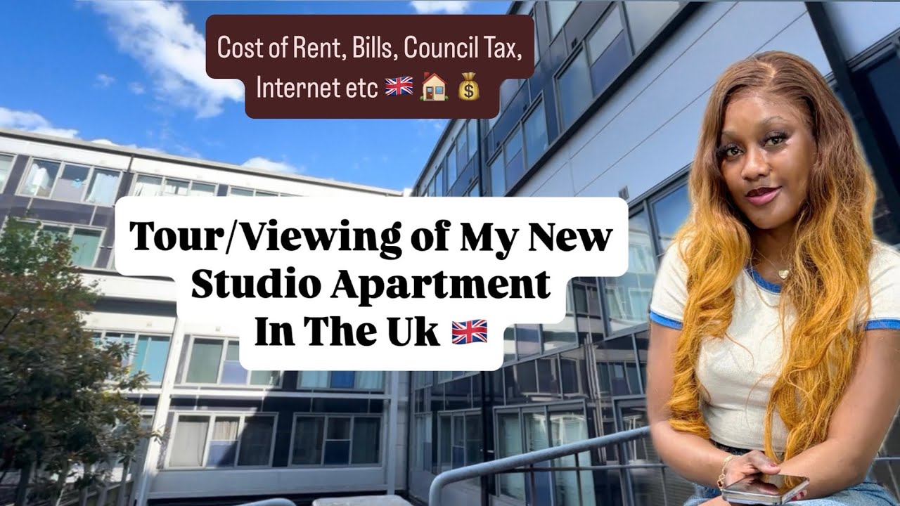 🇬🇧 COST OF My FURNISHED STUDIO APARTMENT IN THE UK 🇬🇧 || RENT, BILLS, COUNCIL TAX etc  || #2025 #seo
