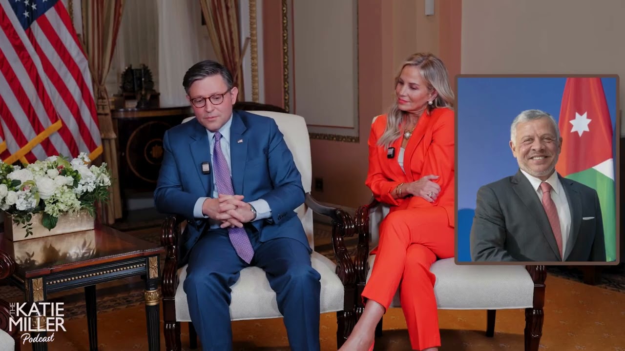 Speaker Johnson and Mrs. Kelly Johnson Join the Katie Miller Podcast