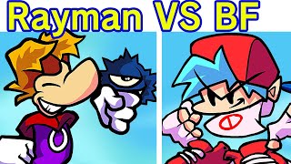 Friday Night Funkin' VS Rayman Semana Completa + Escena [FNF Mod/Demo]