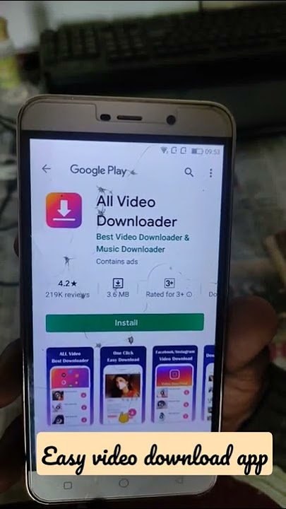 any video easy download for free | all video downloader app size 4mp