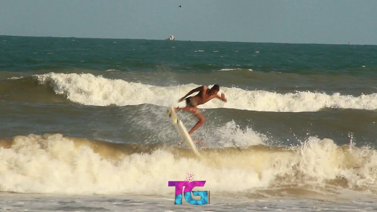 Surf em Sergipe - Aracaju,  praia da cinelândia