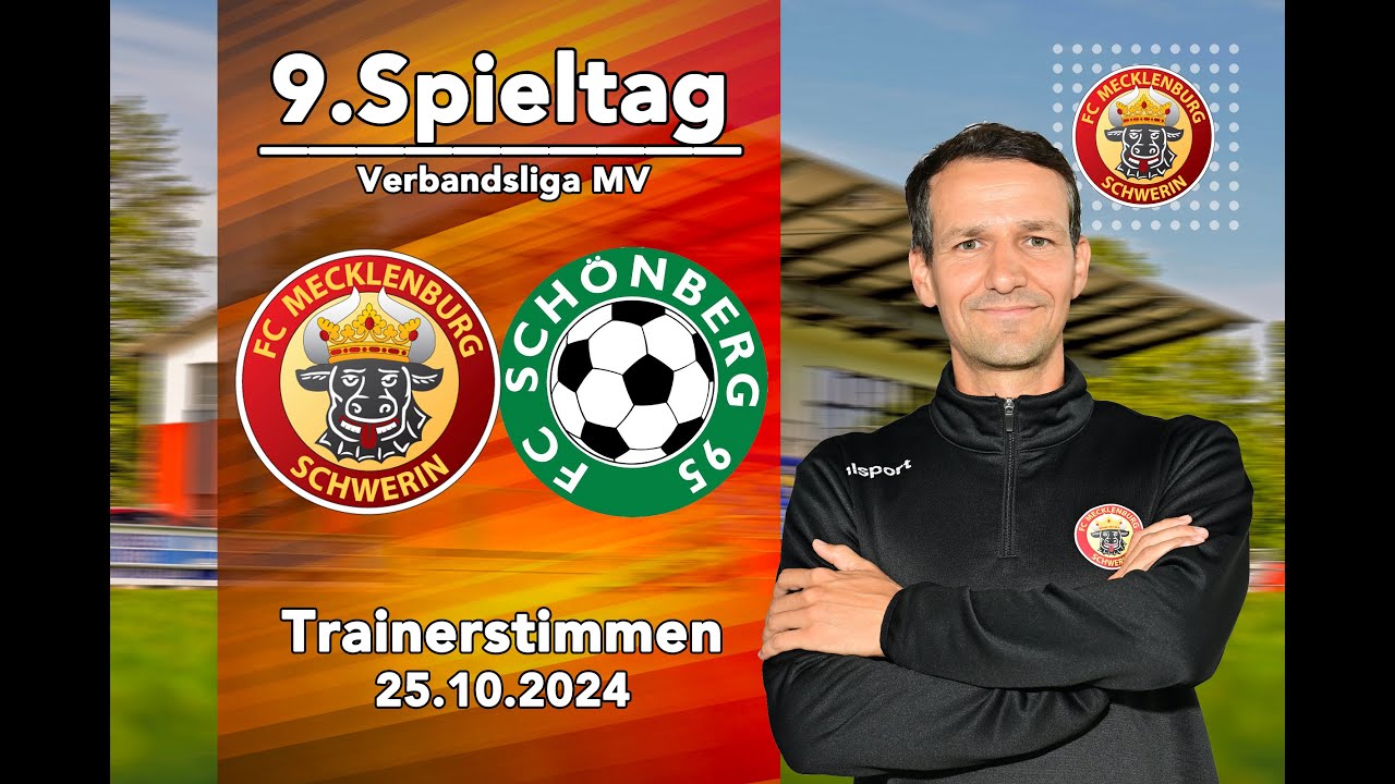 Trainerstimmen zum Spiel: FCM Schwerin vs. FC Schönberg 95