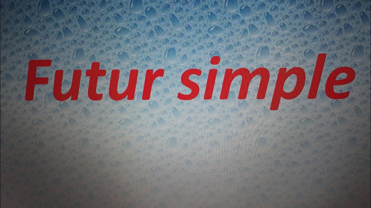 Futur simple