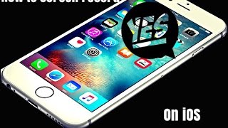 How to screen record in HD with all iOS 10+ devices iPhone iPad iPod @jarheadmstr